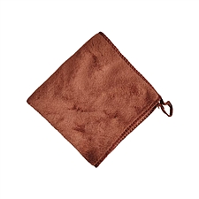 敏胤 超细纤维多功能抹布 (咖啡色) 30*30cm 36g  JZ-C302