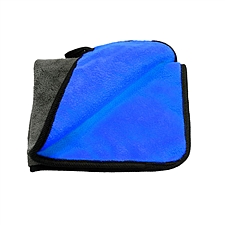 敏胤 高支高密双层多功能清洁巾 (灰蓝) 40*40cm 96g  JZ-S1108