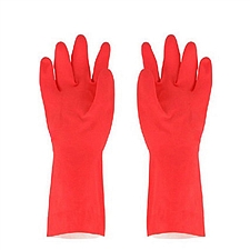 思高 耐用型手套 (红) L