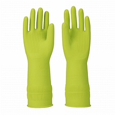 克林莱 橡胶手套 (绿色) M号  GR-9709