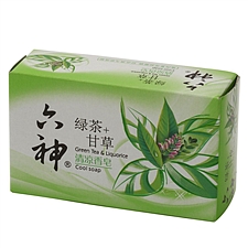 六神 清凉绿茶香皂 125g