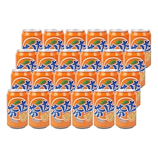 可口可乐 芬达橙味汽水量贩装 330ml*24罐