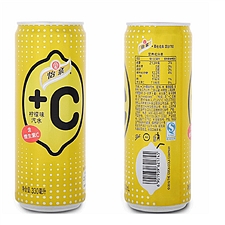 怡泉 +c柠檬味汽水量贩装 330ml*24罐/箱
