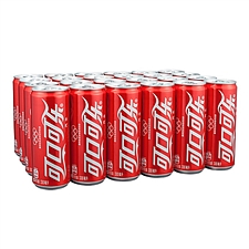 可口可乐 碳酸饮料量贩摩登罐 330ml*24罐