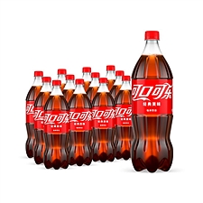 可口可乐 碳酸饮料量贩装 1.25l*12瓶