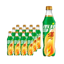 可口可乐 雪碧汽水 500ml*12瓶  柠檬茶风味