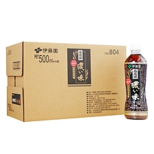 伊藤园 浓味乌龙茶(无糖)量贩 500ml*15瓶/箱