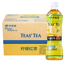 伊藤园 柠檬红茶整箱装 500ml*15瓶/箱
