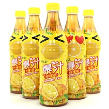御茶王 爆汁柠檬茶 500ml*24瓶