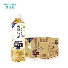 三得利 茉莉乌龙0糖0脂茶饮料 500ml*15瓶  无糖
