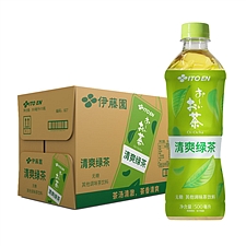 伊藤园 清爽绿茶 500ml*15瓶