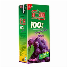 汇源 100%葡萄汁量贩装 1L*12盒/箱