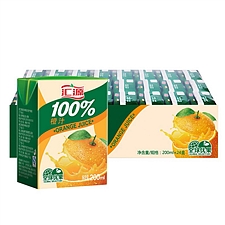 汇源 橙汁 200ml*24