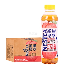 雀巢茶萃 果汁 500ml*15瓶  桃子清乌龙