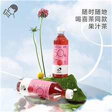 喜茶 果汁茶 450ml*15瓶  双莓嫣红