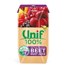 Unif 100％复合果蔬汁组合 200ml*3盒  甜菜根