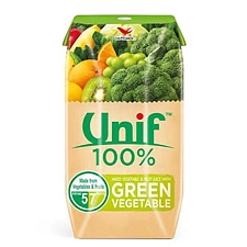 Unif 100％复合果蔬汁组合 200ml*3盒  多种蔬菜
