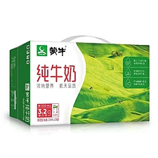 蒙牛 纯牛奶 250ml*24盒