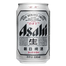 朝日 超爽啤酒 330ml×24罐