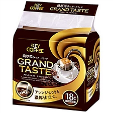 KEY COFFEE 滴滤式咖啡粉 6g×18袋  浓厚醇香