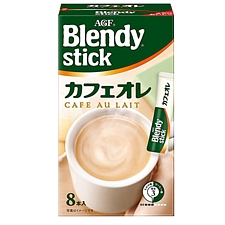 AGF Blendy速溶咖啡粉冲饮饮品 8.8g*8条  原味拿铁
