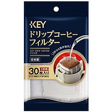 KEY COFFEE 挂耳咖啡滤纸袋 30P