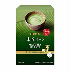 日东红茶 抹茶拿铁固体饮料 81.6g(13.6g*6条)