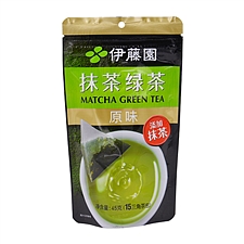伊藤园 抹茶绿茶袋泡茶 45g(含15小袋)  原味