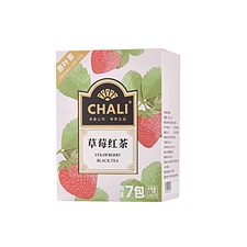 茶里 草莓红茶盒装 2.5g*7包  草莓红茶