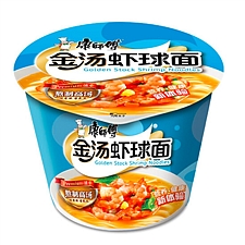 康师傅 金汤虾球面 109g