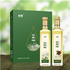 橄榄食用油纯山茶油礼盒装 500ml*2瓶