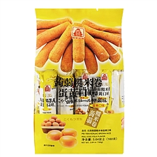 北田 蒟蒻糙米卷 160g  蛋黄口味