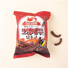 涞可 虾条 60g  巧克力味