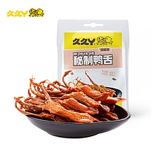 久久丫 秘制鸭舌 75g  新潮版