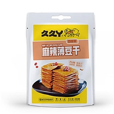 久久丫 麻辣薄豆干 200g  新潮版