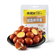 久久丫 卤香味鹌鹑蛋 156g  新潮版