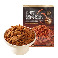 田园猎手 香脆猪肉松条 90g  原味