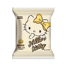 波路梦 hello kitty曲奇小饼 28g  黄油味