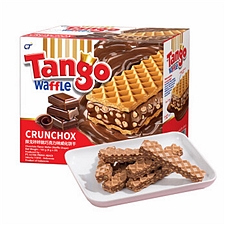 探戈 Tango咔咔脆威化饼干 160g  巧克力味