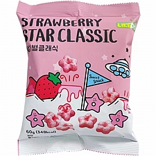 涞可 五角星甜甜圈 60g  草莓味