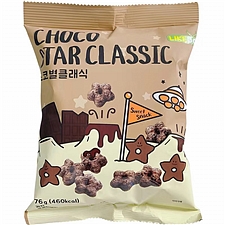 涞可 五角星甜甜圈 76g  巧克力味