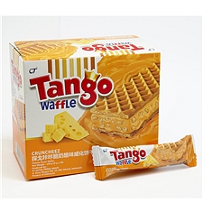 探戈 Tango咔咔脆威化饼干 160g  奶酪味