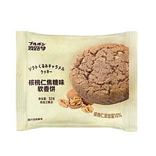 波路梦 软香饼 32g*10袋  核桃仁焦糖味