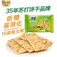 太平 梳打饼干 400g  香葱味