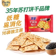 太平 梳打饼干 400g  芝麻味