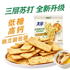 太平 梳打饼干 400g  香葱鸡汁味