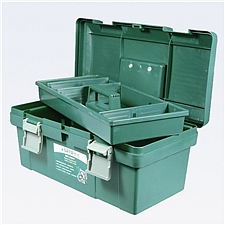 世达 塑料工具箱 (绿) 18寸 450*243*210mm  95163