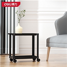 得力 塑料二层工具车 (黑) 56*26*53cm  DL433002