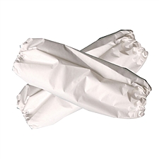 国产 橡胶袖套 (白) 厚度50丝 5副/捆