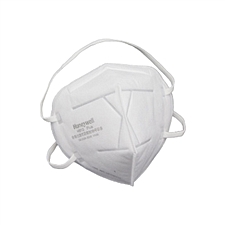 霍尼韦尔 H910Plus KN95折叠式口罩(环保装) (白色) 头带式 50只/盒  KA9102/H1009102